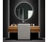 Зеркало Silver Mirrors Savanna - Lite D1000 (открытая подсветка, сенсорный выключатель) LED-00002864 4