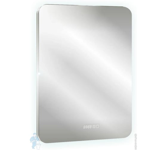 Зеркало Silver Mirrors Паллада 550х800 - 3 (подогрев, часы, сенсорный выключатель) зеркало LED-00002306