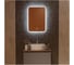 Зеркало Silver Mirrors Stiv - Lite 500х700 - 2 (открытая подсветка, cенсорный выключатель, подогрев) LED-00002838 1