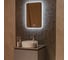Зеркало Silver Mirrors Stiv - Lite 500х700 - 4(открытая подсветка, cенсорный выключатель, часы) зеркало LED-00002836 3