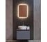 Зеркало Silver Mirrors Stiv - Lite 500х700 (открытая подсветка, cенсорный выключатель, тёплый свет) зеркало LED-00002777 3