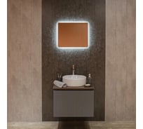 Зеркало Silver Mirrors Stiv - Lite 600х500 (открытая подсветка, бесконтактный сенсор) LED-00002963