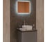 Зеркало Silver Mirrors Stiv - Lite 600х500 (открытая подсветка, бесконтактный сенсор) LED-00002963 4
