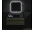 Зеркало Silver Mirrors Stiv - Lite 700х685 - 2 (открытая подсветка, cенсорный выключатель, подогрев) LED-00002683 5