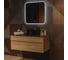 Зеркало Silver Mirrors Stiv - Lite 700х685 - 2 (открытая подсветка, cенсорный выключатель, подогрев) LED-00002683 7
