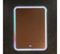 Зеркало Silver Mirrors Stiv neo - RGB.S 600х800 (RGB-бегущий свет, сенсорный выкл-ль) LED-00003035