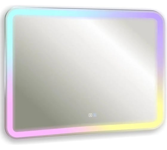 Зеркало Silver Mirrors Stiv neo-RGB 915х685 (cенсорный выключатель,мульти-цвет) LED-00002888