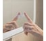 Зеркало-шкаф Silver Mirrors Фиджи BLACK 50 - 4.2 правый, часы, ТХ, сенсорный выключатель LED-00002726 13