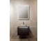 Зеркало-шкаф Silver Mirrors Фиджи BLACK 60 - 4.2 левый, часы, ТХ, сенсорный выключатель LED-00002725 4