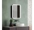 Зеркало-шкаф Silver Mirrors Фиджи Flip 70 ИК 700х800, бесконтактный сенсор LED-00002977 6