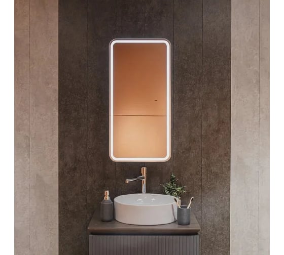 Зеркало-шкаф Silver Mirrors Фиджи Flip 40 ИК (бесконтактный сенсор) LED-00003049