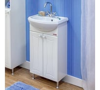 Тумба Sanflor Карина 50 белая, под раковину Уют 50 Н0000000680