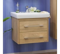 Подвесная тумба Sanflor Ларго 70. 2 швейцарский вяз, под раковину Фостер 70 С0002118