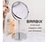 Косметическое зеркало BRABIX настольное, круглое, диаметр 17 см, двухстороннее, с увеличением 602852 8