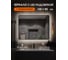 Зеркало ORANGE Black 100x80 с подсветкой LED сенсор X322515567 2