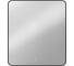 Зеркало ORANGE Black 80x80 с подсветкой LED сенсор X800615567 1