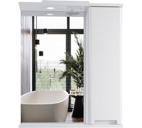 Подвесной зеркальный шкаф Sanstar Ориана 60 278.1-2.4.1.