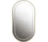 Зеркало овальное Azario Джоли 500х900х50 c LED диммером, подогревом, сенсорный выключатель, матовый золотой 2700k-4000k-6500k (12Вт) АZ-LED012625 00104069 1