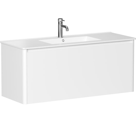 Тумба ALLEN BRAU 1.370015.WM GRAVITY 120, 1 ящ., белый матовый 00346176