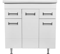 Тумба Stella Polar Фиора 80,  2 ящика Сомо 80 SP-00000213