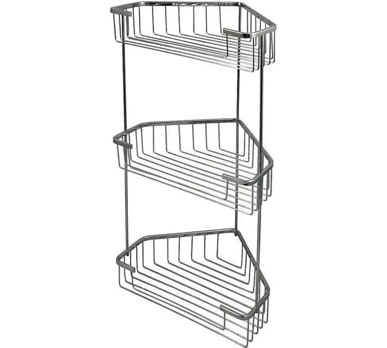 Полка СаМат Плюс угловая х 3 (1 шт) SanT-1098