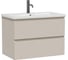 Тумба подвесная Sanstar Riana 70 Без раковины для ванной комнаты, cappuccino 520.1-1.4.1 1