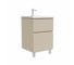 Тумба подвесная Sanstar Riana 100 Без раковины для ванной комнаты, cappuccino 553.1-1.4.1 1
