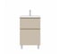 Тумба подвесная Sanstar Riana 100 Без раковины для ванной комнаты, cappuccino 553.1-1.4.1 5