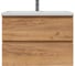 Тумба подвесная Sanstar Riana 80 Без раковины для ванной комнаты, gold kraft 510.1-1.4.1 6