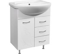 Тумба Stella Polar Фантазия 65, 3 ящ., Элеганс 65 SP-00000756