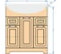Тумба Polar Кармела 75, карпатская ель, Байкал 75 Stella SP-00000179 5