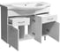 Тумба Stella Polar Концепт 100, 2 ящ., Эльбрус 100 SP-00000137 4
