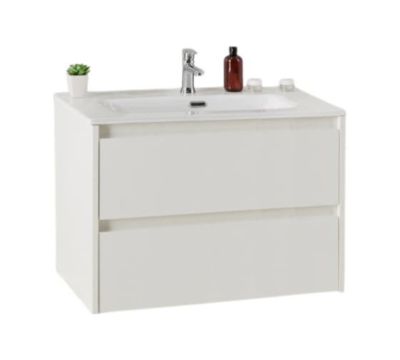 Подвесная база под раковину BelBagno KRAFT Bianco Opaco 39-700/390-2C-SO-BO