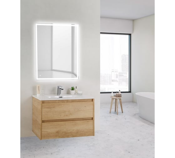 Подвесная база под раковину BelBagno KRAFT Rovere Nebrasca Nature 39-800/390-2C-SO-RNN