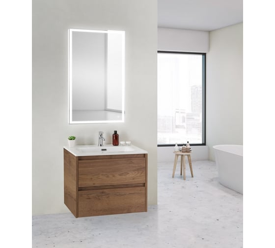 Подвесная база под раковину BelBagno KRAFT Rovere Tabacco 39-800/390-2C-SO-RT