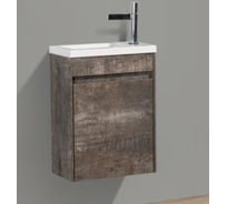Подвесная база под раковину BelBagno PIETRA MINI Stone правая PIETRA MINI-400-1A-SO-PT-R
