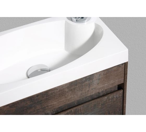 Подвесная база под раковину BelBagno PIETRA MINI Stone правая PIETRA MINI-460-1A-SO-PT-R