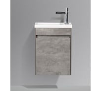 Подвесная база под раковину BelBagno PIETRA MINI Stucco Cemento правая PIETRA MINI-460-1A-SO-SCM-R