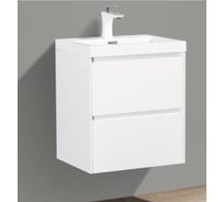 Подвесная база под раковину BelBagno PIETRA MINI Bianco Lucido PIETRA MINI-500-2C-SO-BL