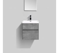 Подвесная база под раковину BelBagno PIETRA MINI Stucco Cemento PIETRA MINI-500AS-2C-SO-SCM