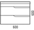 Тумба подвесная Corozo Теона 60 Z2, белая, Сомо 60/ Стандарт 60/ Сириус 45 SD-00001672 5