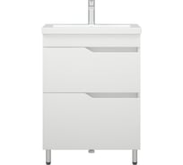 Тумба напольная Corozo Теона 60 Z2, белая, Сомо 60/ Стандарт 60/ Сириус 45 SD-00001441
