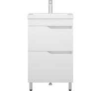 Тумба напольная Corozo Теона 50 Z2, белая, Сомо 50/ Стандарт 50/ Фостер 50 SD-00001511