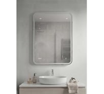 Зеркало MIXLINE Аврора-Лайт 600_800 ШВ сенсорный выключатель, светодиодная подсветка, мини короб 559294