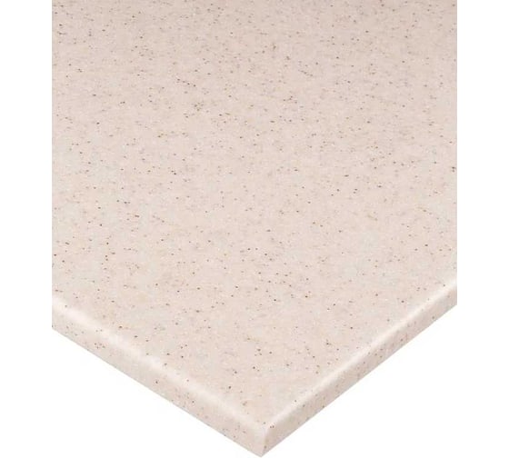 Столешница из искусственного камня BNV для кухни и ванной, 1200x450x12 мм, глянцевая, бежевый гранит СТ_1200х450х12_беж