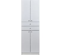 Двухстворчатый пенал DORATIZ 60 с 2 ящиками, белый 2712.286