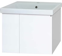 Подвесная тумба Misty Лира-60 белая эмаль  Пр-Лир06060-50По