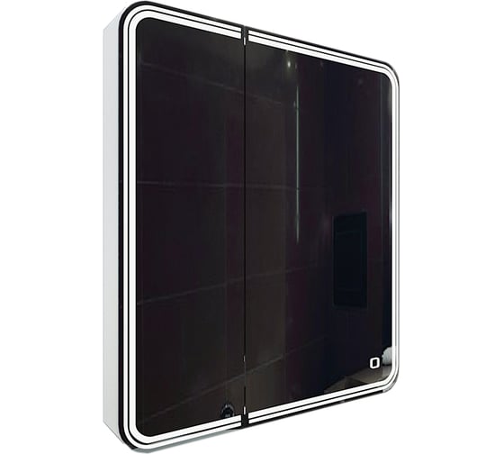 Зеркало-шкаф с подсветкой Azario Адриана 1П 700x800 мм CS 00069511