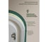 Зеркало DQ DQМюнхен Munchen Классик 90х45 черный, с подсветкой, DQMMUC9045CBLK 3