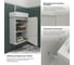 Тумба под раковину настенная Wellsee WC Area матовый белый 221801000 4